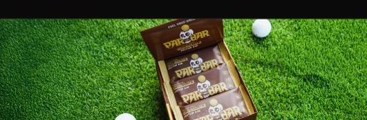 Chocolate Par Bar display on the green
